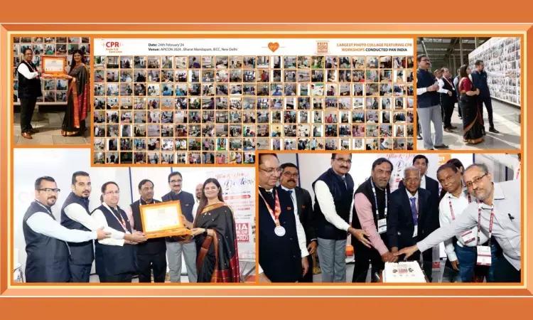 Ajanta Pharma Sets A Record With India'S Largest Photo Collage Of CPR Workshops
