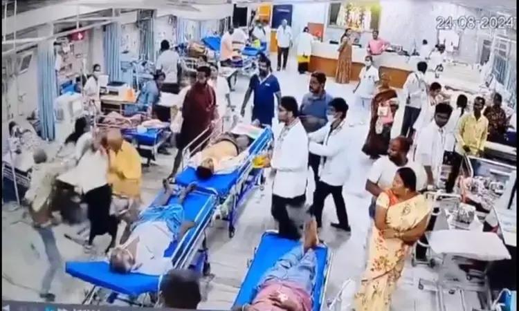 Violence At SVIMS Tirupati: Patient Grabs Female MBBS Intern By Hair, Bangs Head
