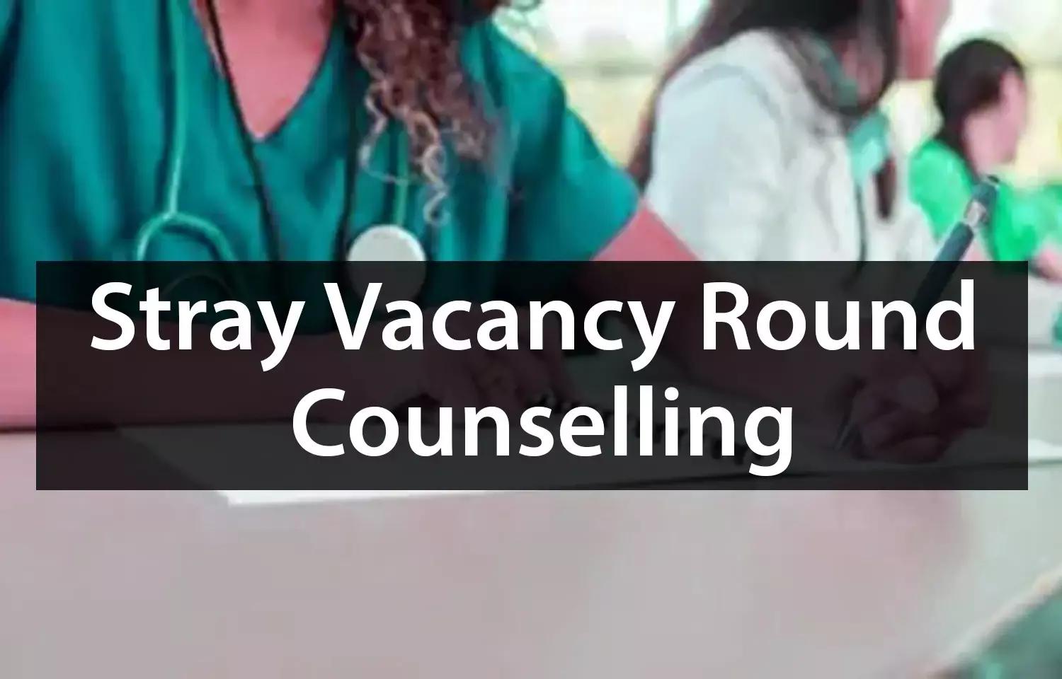 MCC NEET MDS Counselling 2021, Extended Stray Vacancy Round Schedule Released, Details