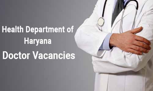 JOB ALERT: Haryana Health Department Releases 447 Vacancies For Medical Officer Post