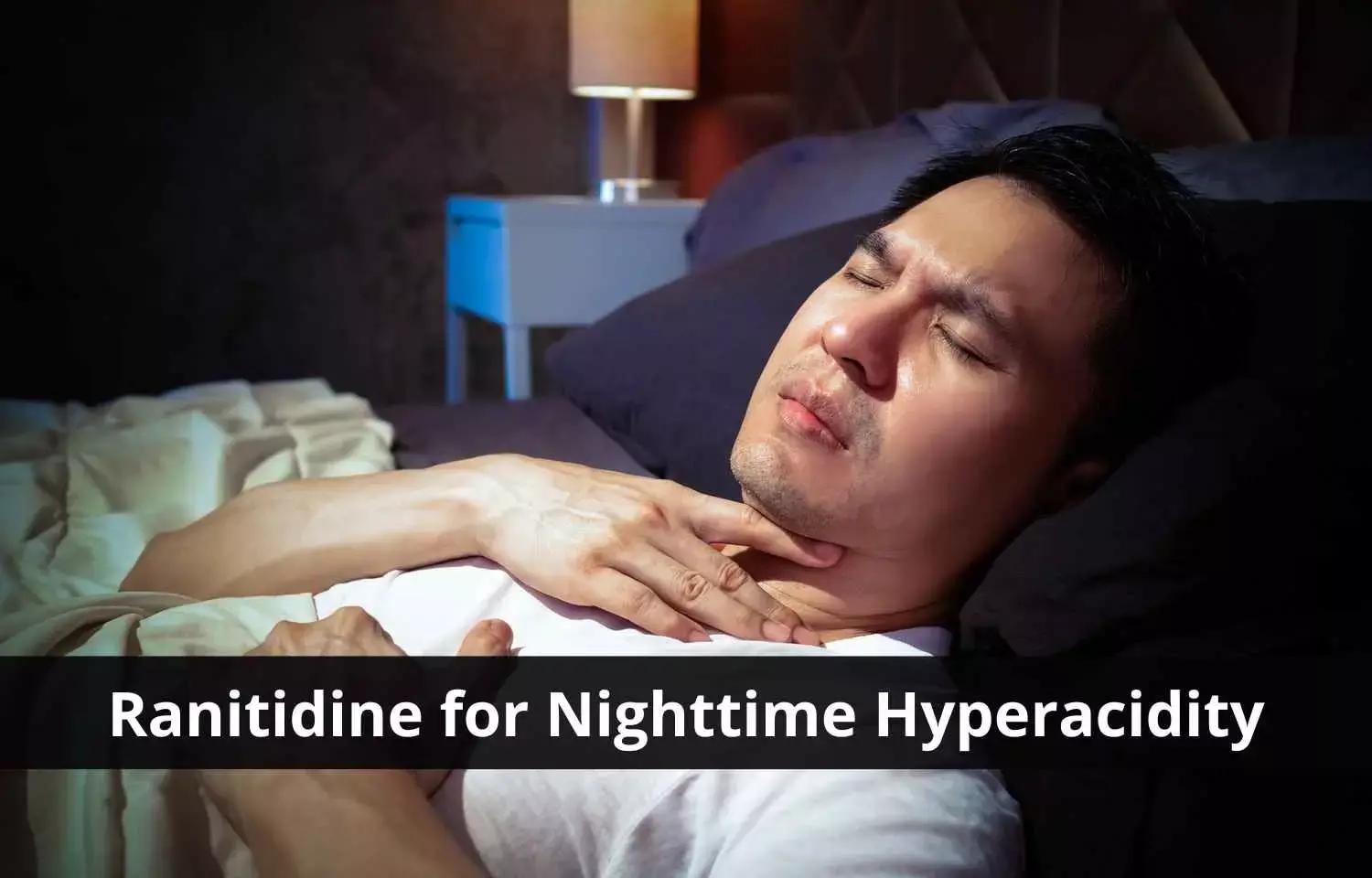 Bedtime Ranitidine For Nighttime Acid Reflux: Choose Your Option Wisely!