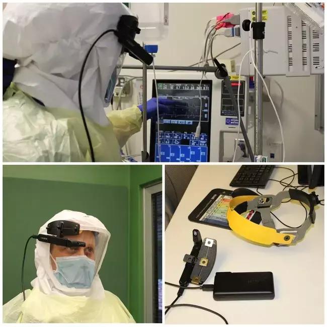 Smart Glasses Help Monitor COVID-19 Patients Remotely