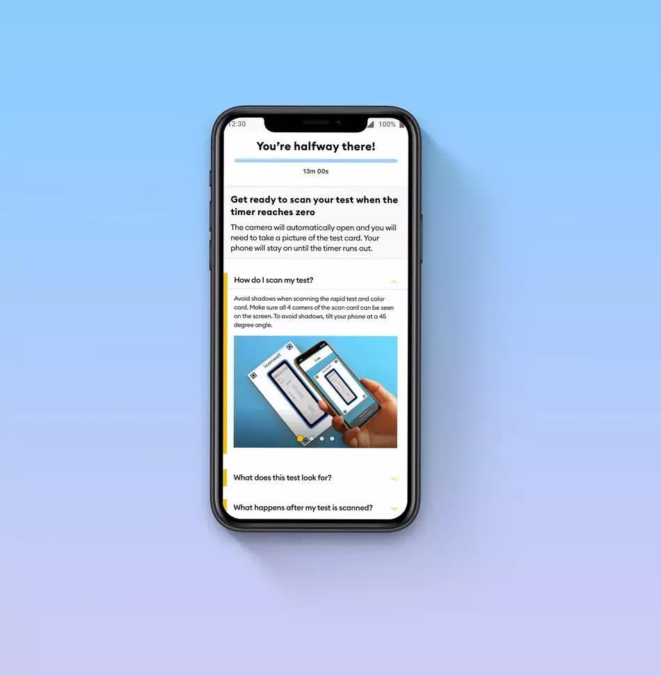 Smartphone Enabled Rapid Test For Covid 19 Approved For At Home Use